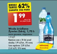 Woda źródlana Żywiec zdrój