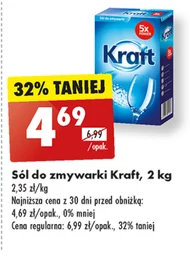 Sól do zmywarki Kraft