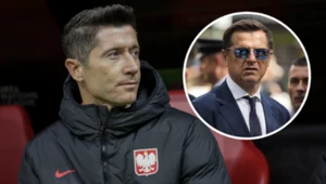 Robert Lewandowski i jego były agent Cezary Kucharski