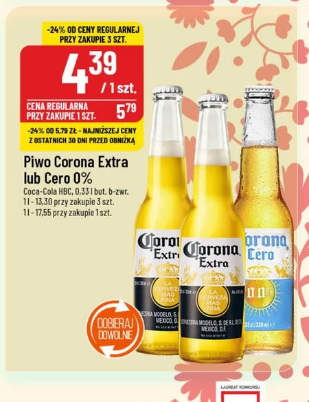 Corona Extra Piwo jasne 335 ml