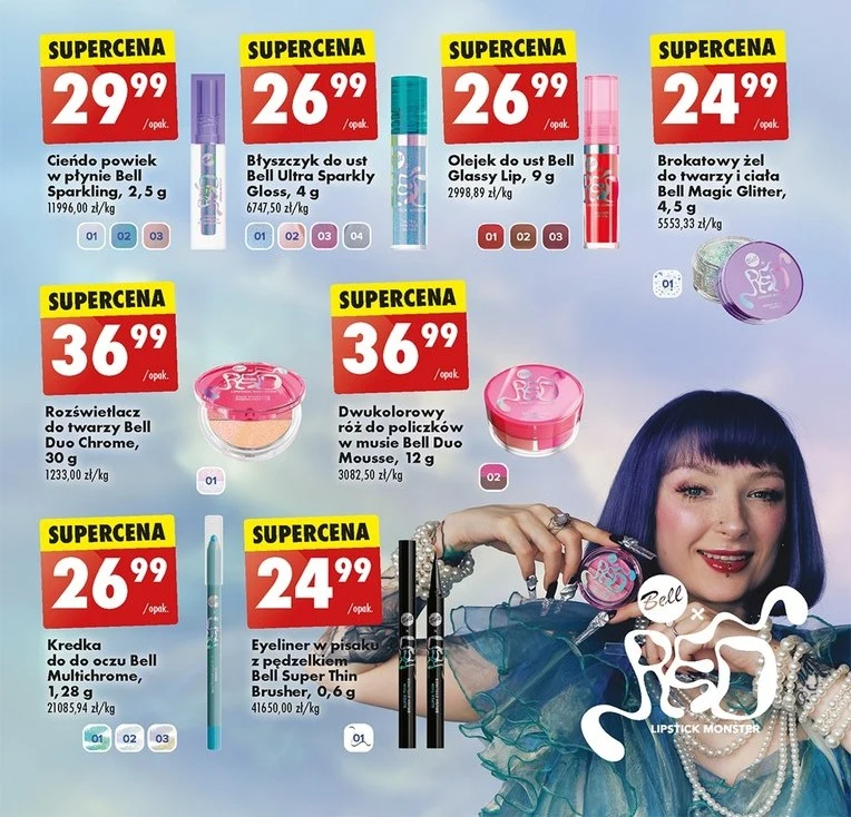 Kosmetyki Red Lipstick Monster ponownie w Biedronce
