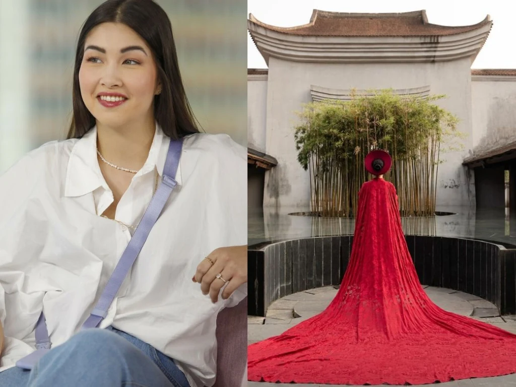 Żaklina Ta Dinh pochwaliła się suknią ślubną. Jest olśniewająca i tradycyjna Żaklina Ta Dinh pochwaliła się suknią ślubną. Jest olśniewająca i tradycyjna