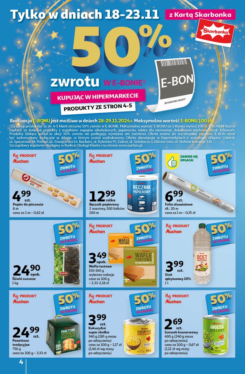 Gazetka: Mega okazje w Auchan  - strona 4