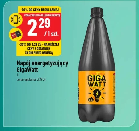 Napój energetyczny GigaWatt