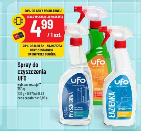 Spray do czyszczenia UFO