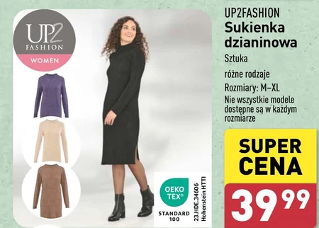 Sukienka dzianinowa Up2Fashion