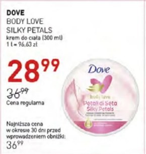 Dove Body Love Krem do ciała 300 ml niska cena