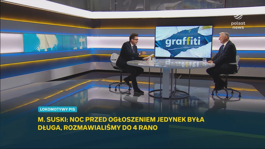 Suski w "Graffiti" o Bąkiewiczu: Kulturalny, sympatyczny człowiek Suski w "Graffiti" o Bąkiewiczu: Kulturalny, sympatyczny człowiek