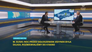 Suski w "Graffiti" o Bąkiewiczu: Kulturalny, sympatyczny człowiek