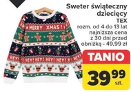 Sweter świąteczny TEX