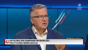 Komorowski o telewizyjnej debacie wyborczej: Kaczyński uciekł