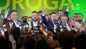 Władysław Kosiniak-Kamysz i Szymon Hołownia o wyniku wyborczym Trzeciej Drogi