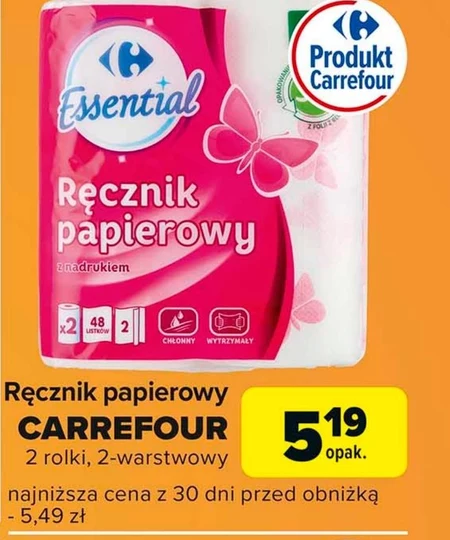 Ręcznik papierowy Carrefour