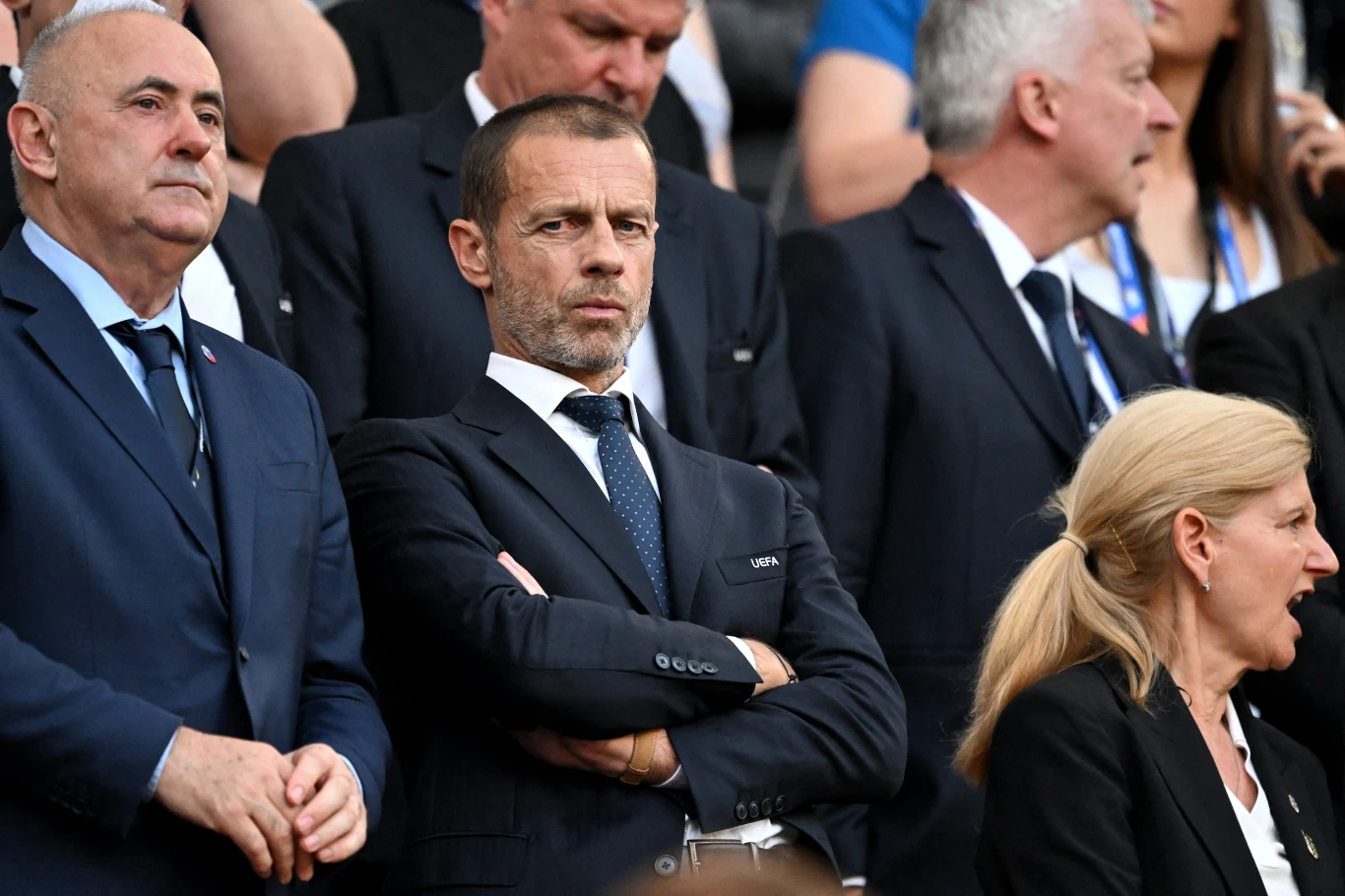 Prezydent UEFA Aleksander Ceferin