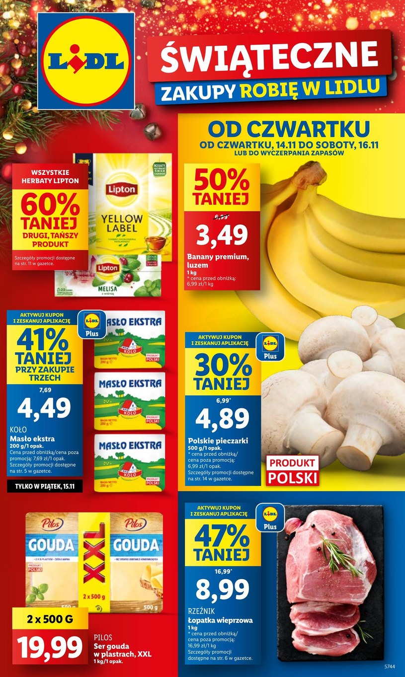 Gazetka promocyjna Lidl - ważna od 14. 11. 2024 do 16. 11. 2024