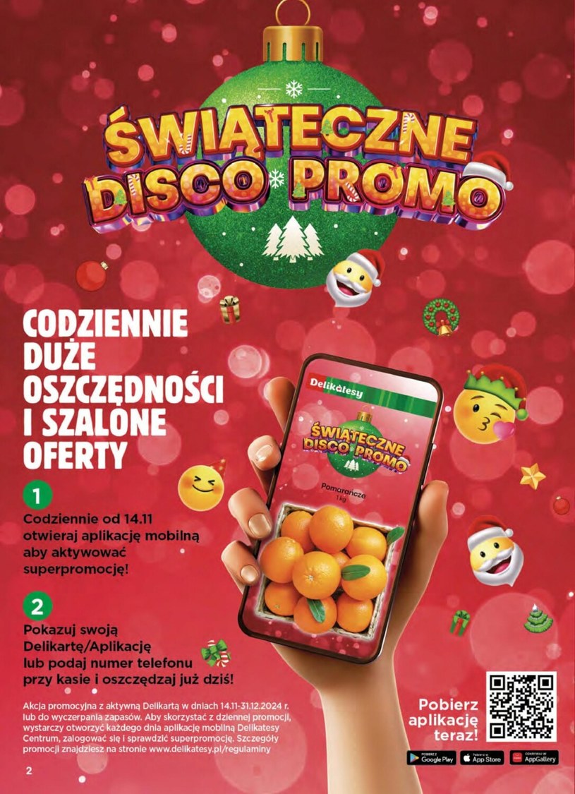 Gazetka: Świąteczne promocje w Delikatesach Centrum  - strona 2