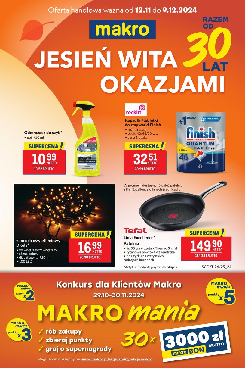 Gazetka: Świąteczna Makro mania  - strona 1