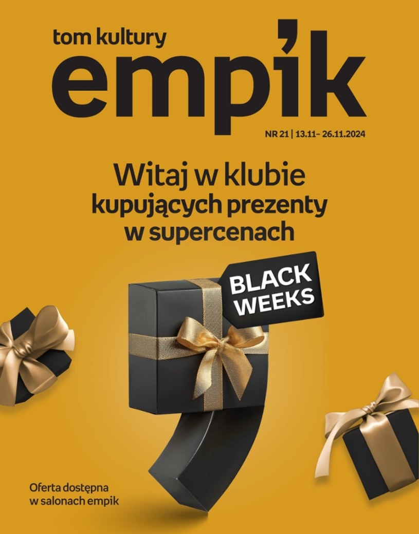 Gazetka promocyjna EMPiK - ważna od 13. 11. 2024 do 26. 11. 2024