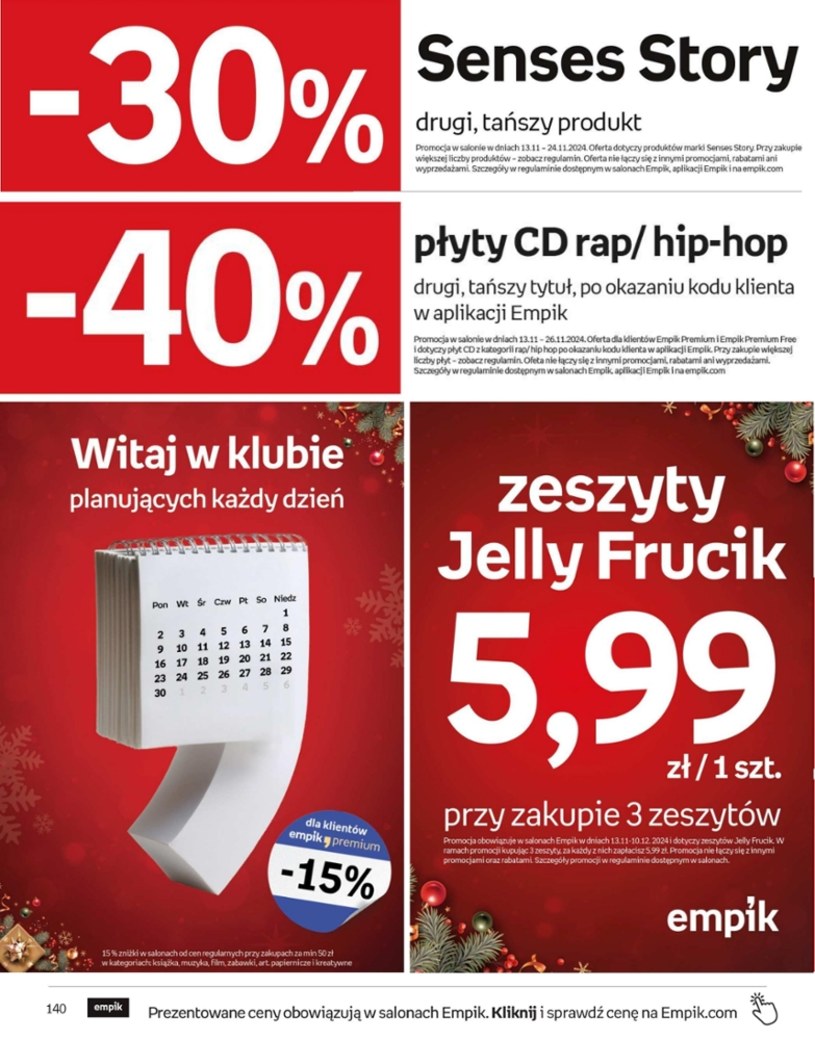 Gazetka: Black Weeks w Empik  - strona 140