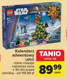 Kalendarz adwentowy LEGO w Carrefour 