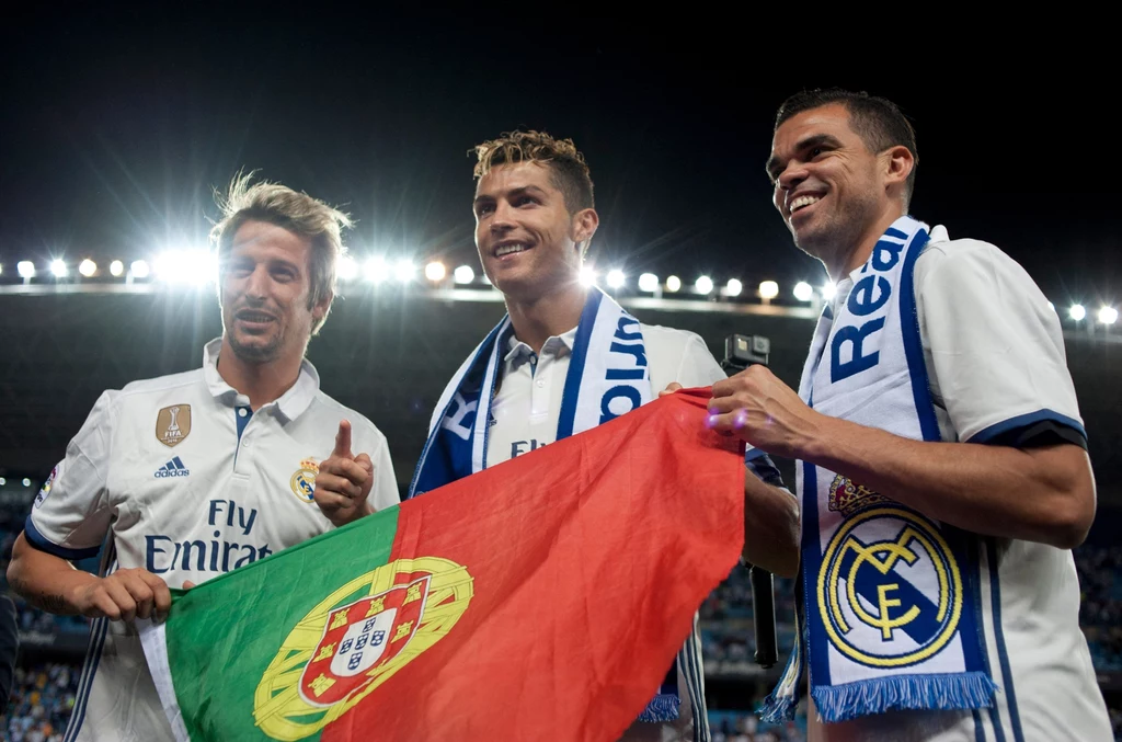 Fabio Coentrao, Cristiano Ronaldo i Pepe Fabio Coentrao, Cristiano Ronaldo i Pepe