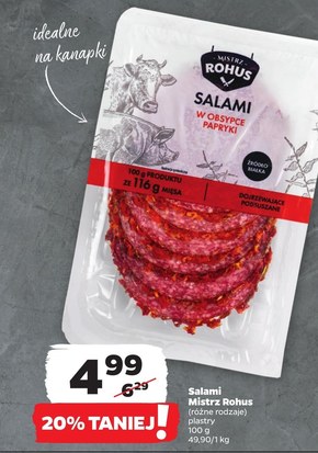 Salami Mistrz Rohus niska cena