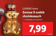 Zestaw ozdób choinkowych Livarno