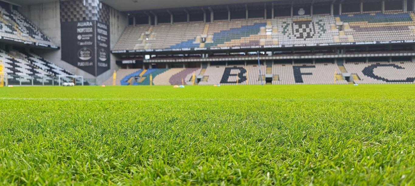 Stadion Boavisty tuż przed treningiem reprezentacji Polski