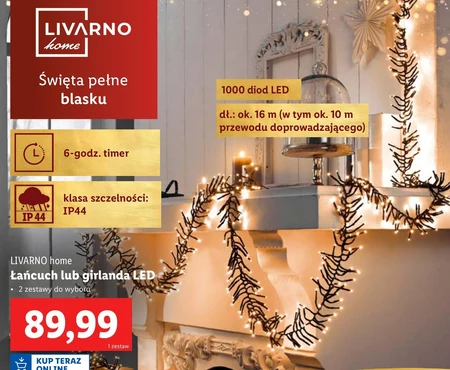 Girlanda led Livarno