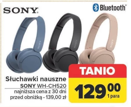 Słuchawki bluetooth Sony