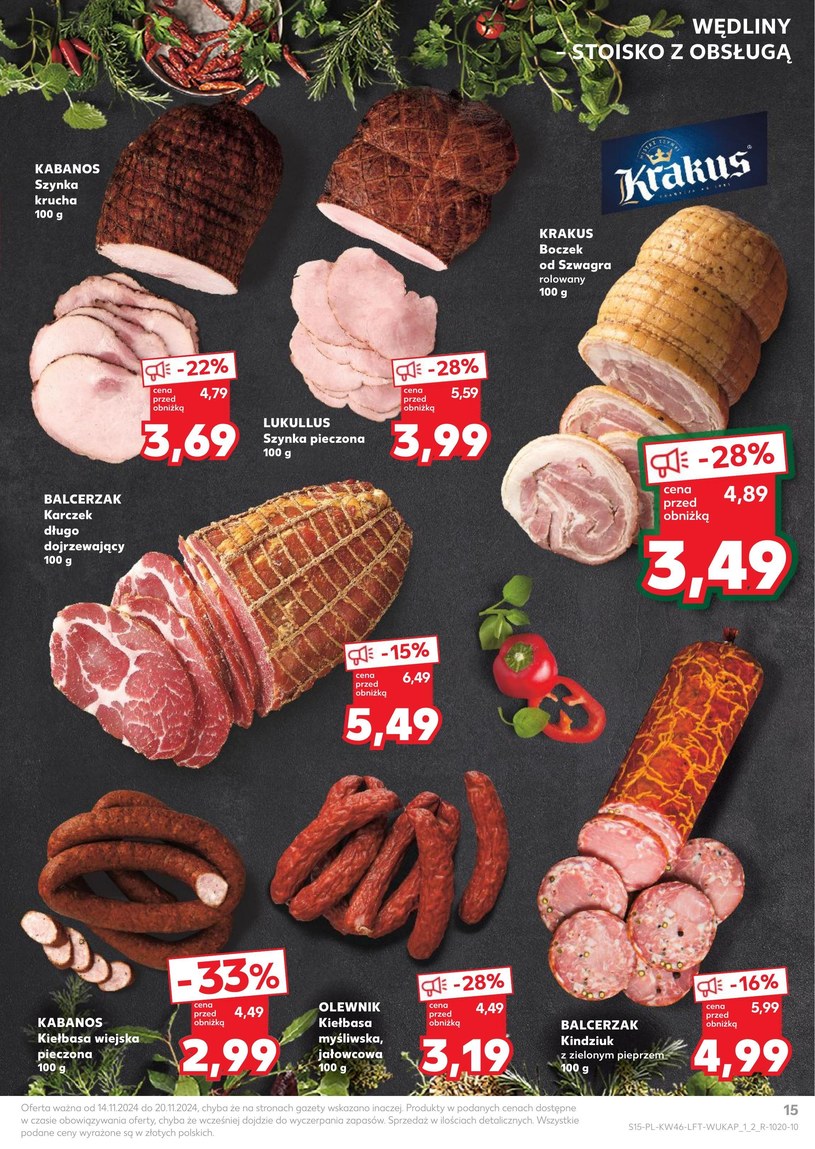 Gazetka: Black weekowy szał cenowy - Kaufland - strona 15