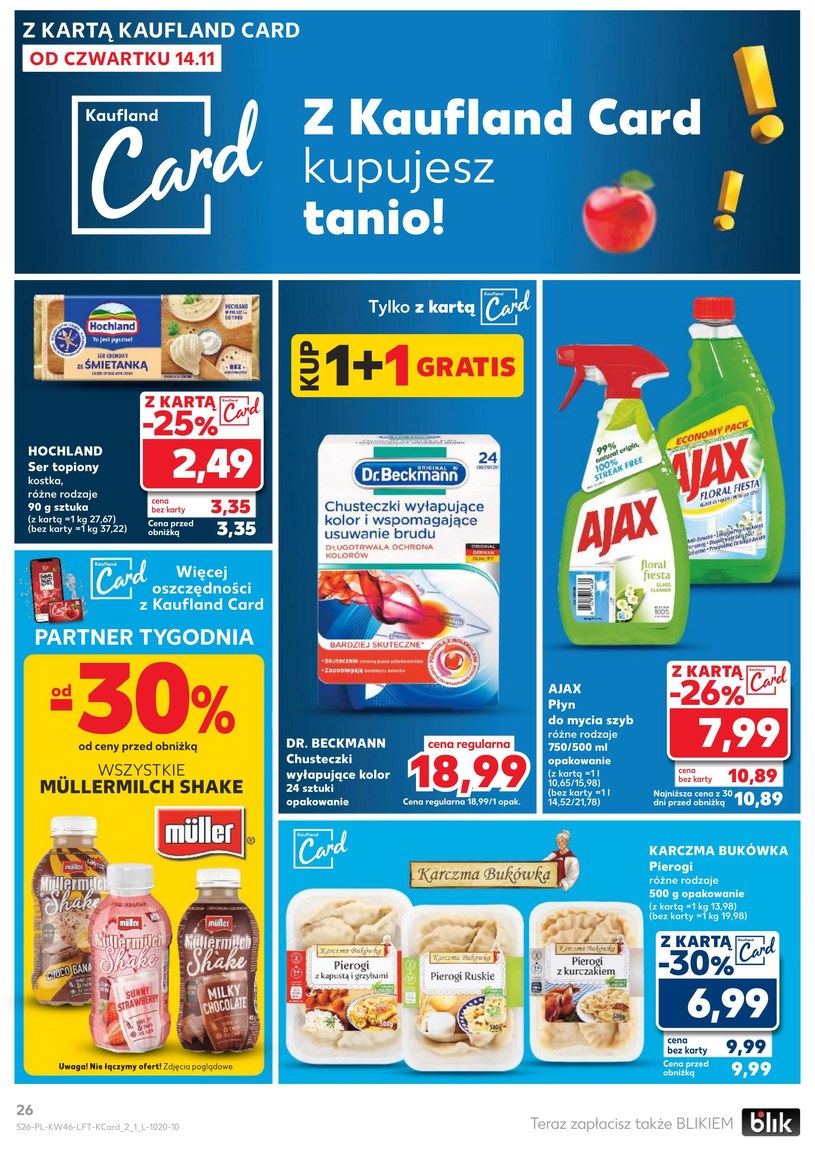 Gazetka: Black weekowy szał cenowy - Kaufland - strona 26