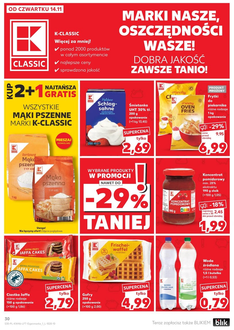 Gazetka: Black weekowy szał cenowy - Kaufland - strona 30