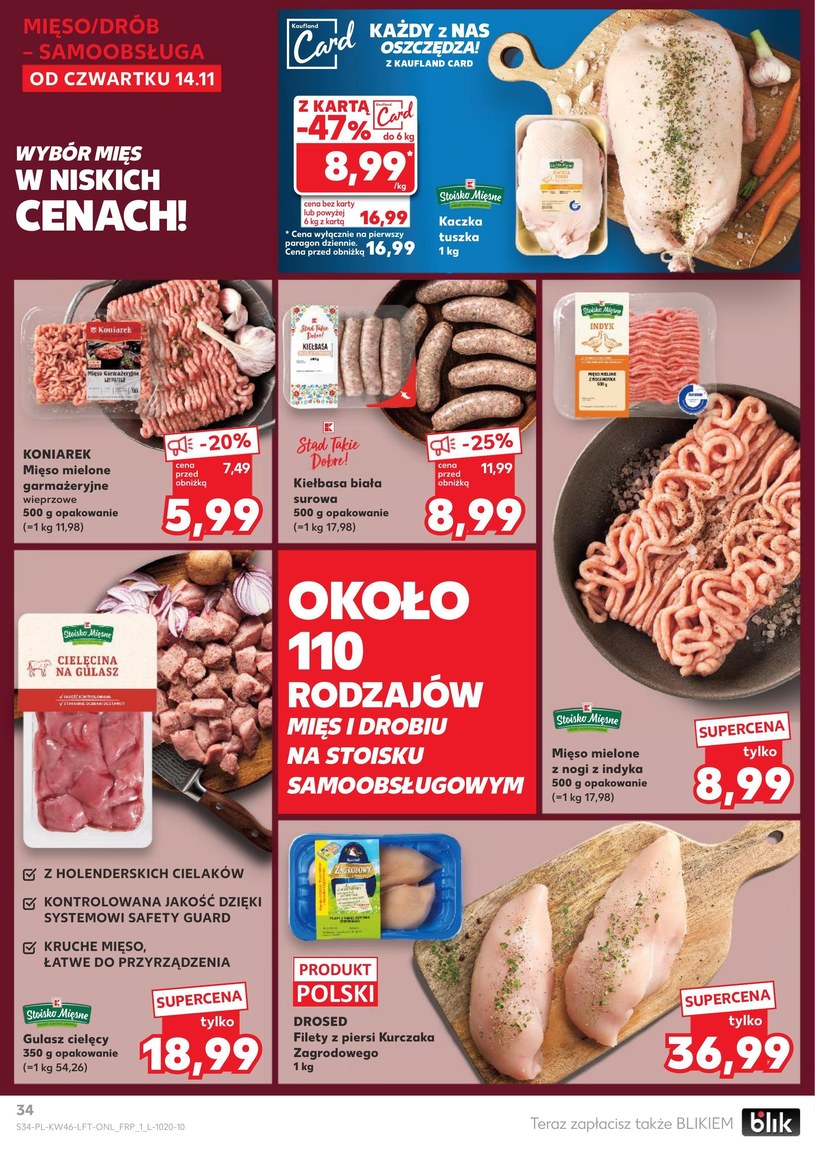 Gazetka: Black weekowy szał cenowy - Kaufland - strona 34