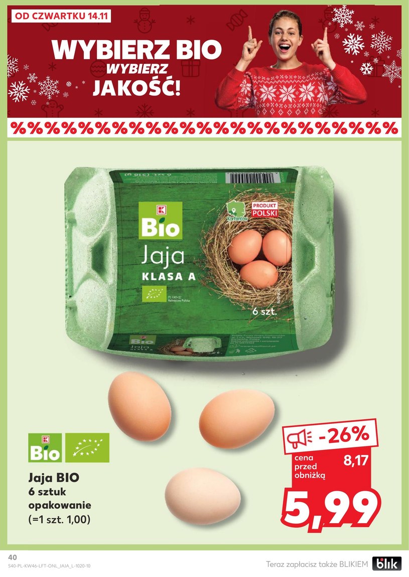 Gazetka: Black weekowy szał cenowy - Kaufland - strona 40