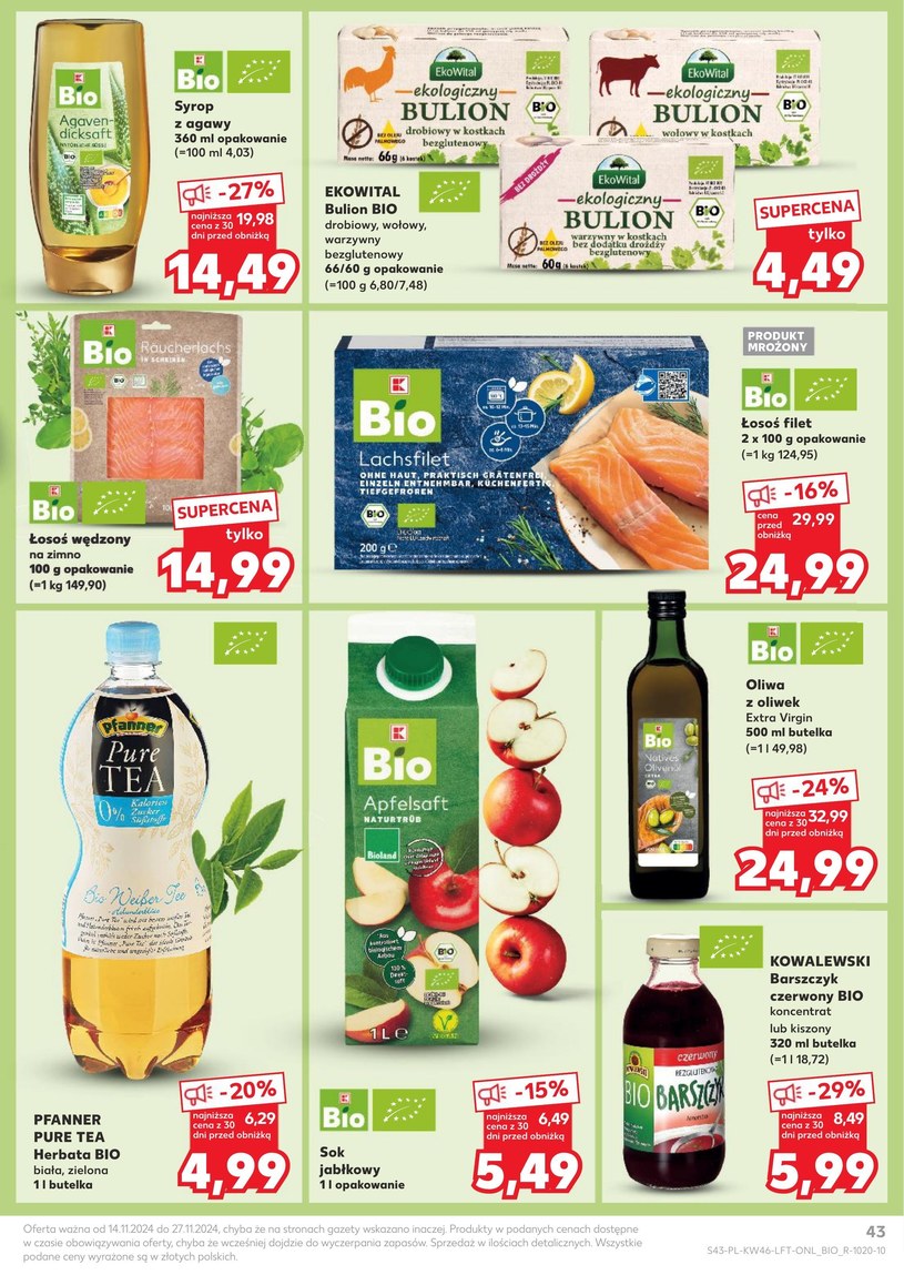 Gazetka: Black weekowy szał cenowy - Kaufland - strona 43