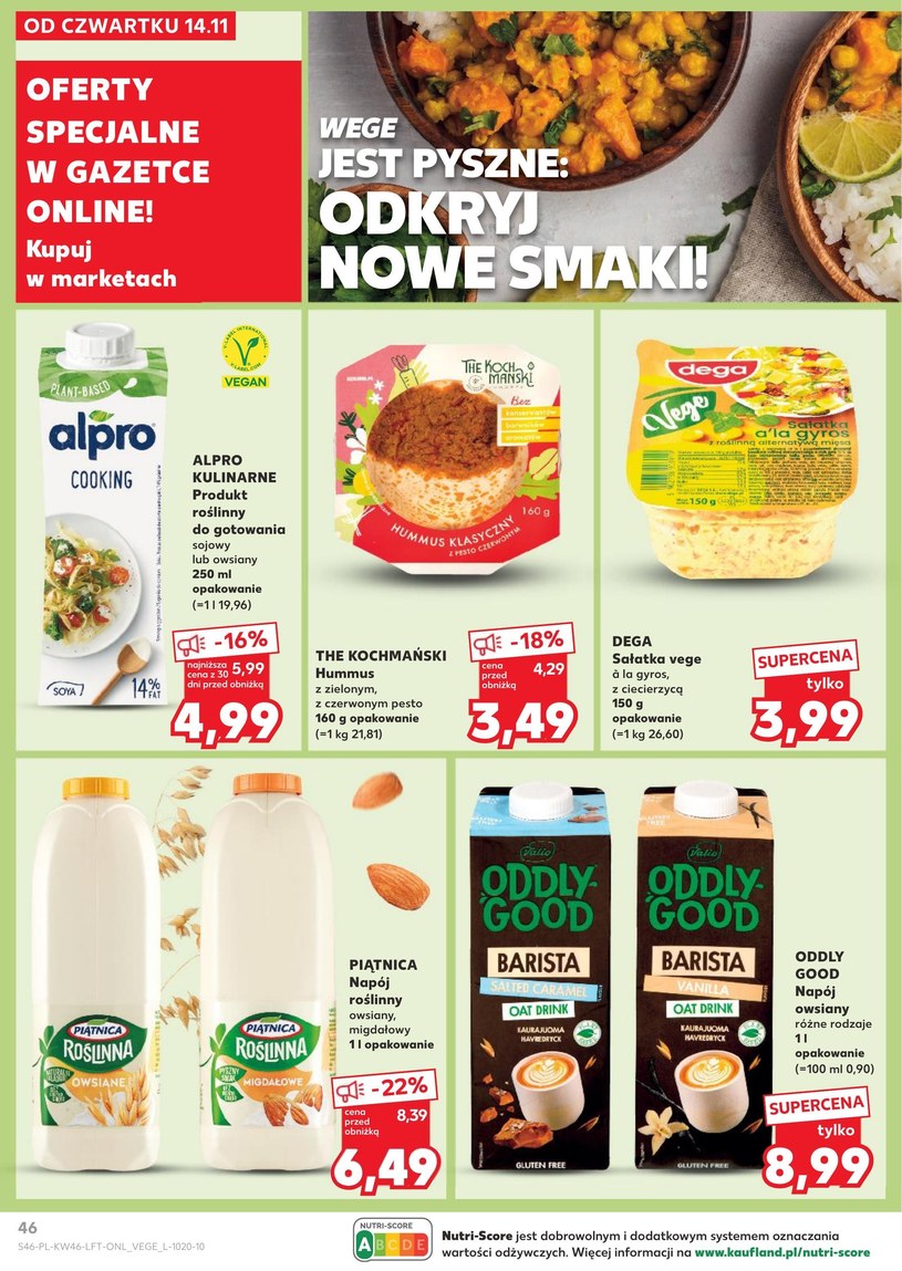 Gazetka: Black weekowy szał cenowy - Kaufland - strona 46