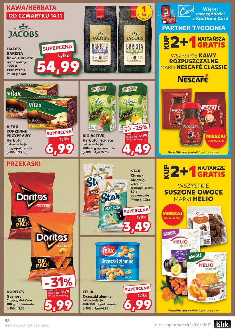 Gazetka: Black weekowy szał cenowy - Kaufland - strona 58