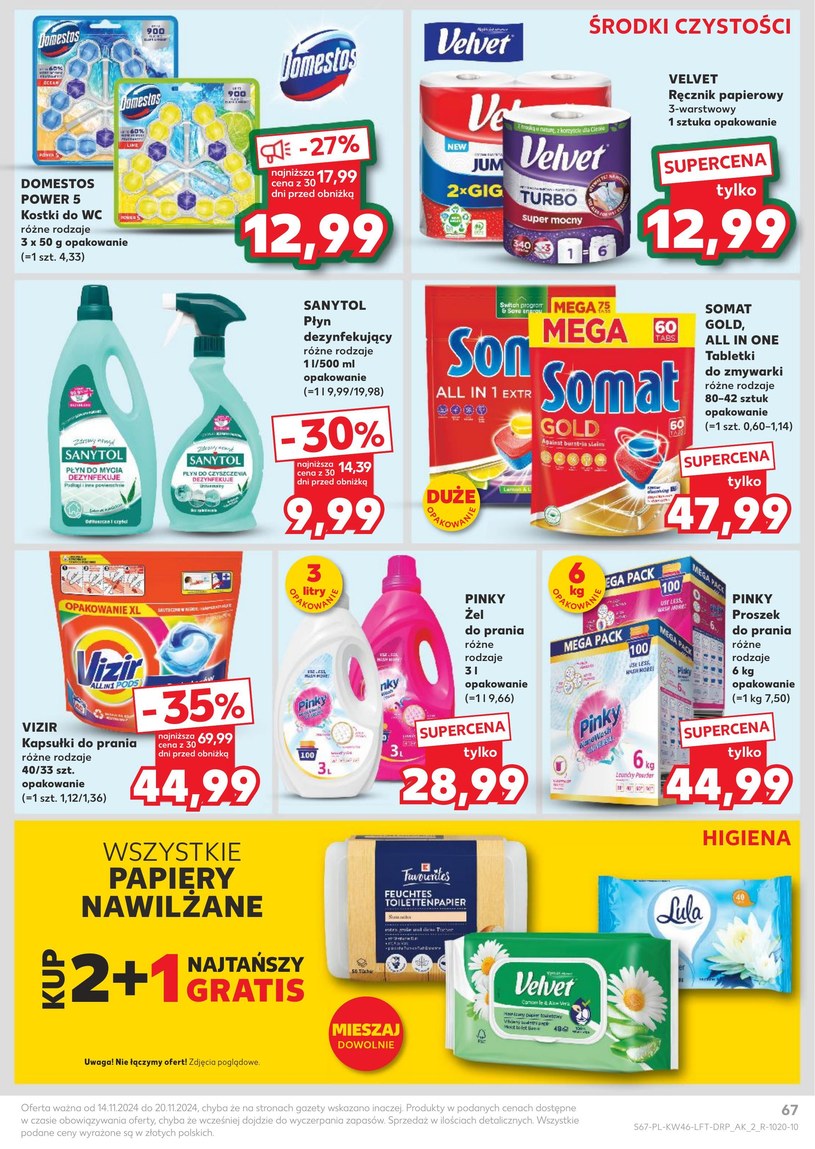 Gazetka: Black weekowy szał cenowy - Kaufland - strona 67