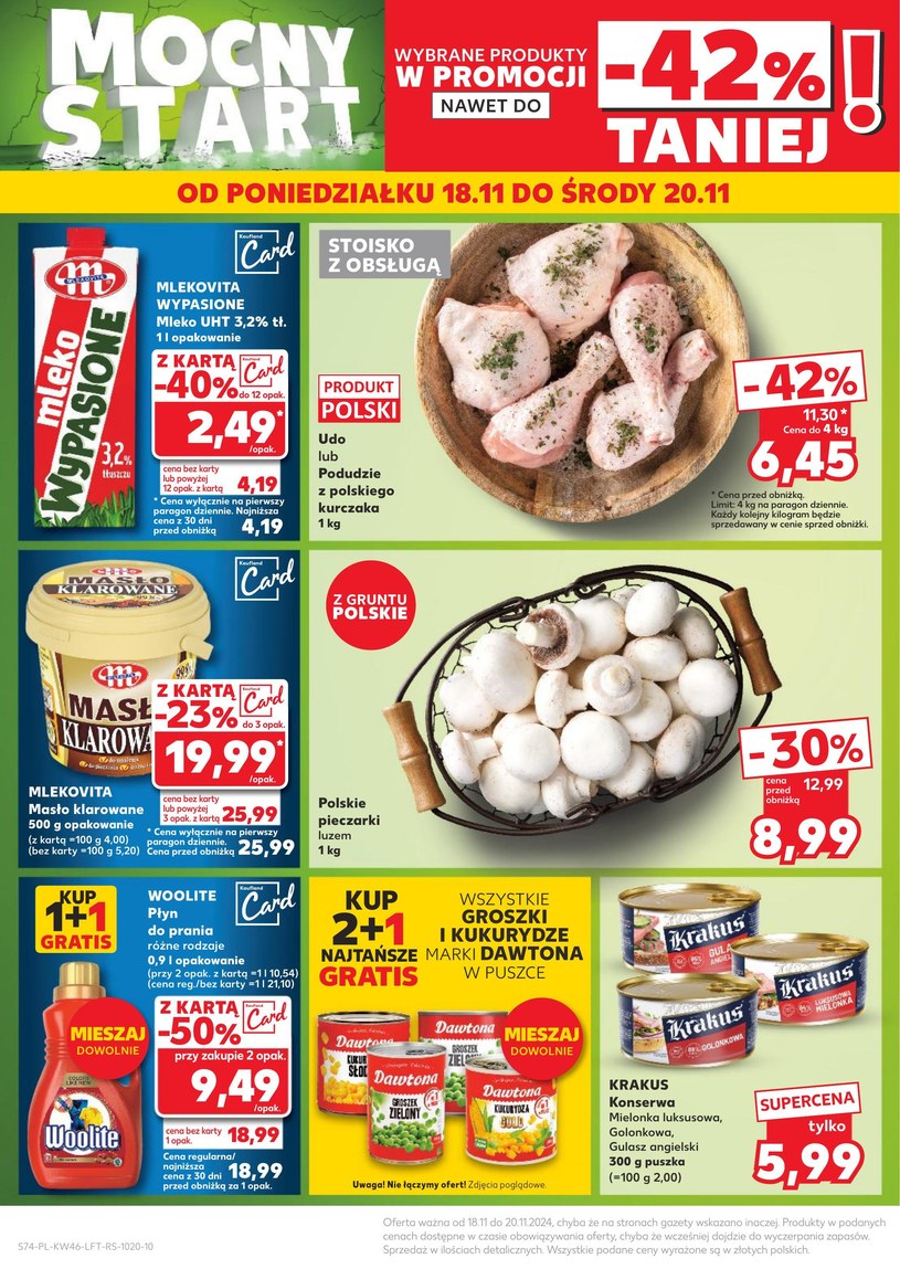 Gazetka: Black weekowy szał cenowy - Kaufland - strona 74