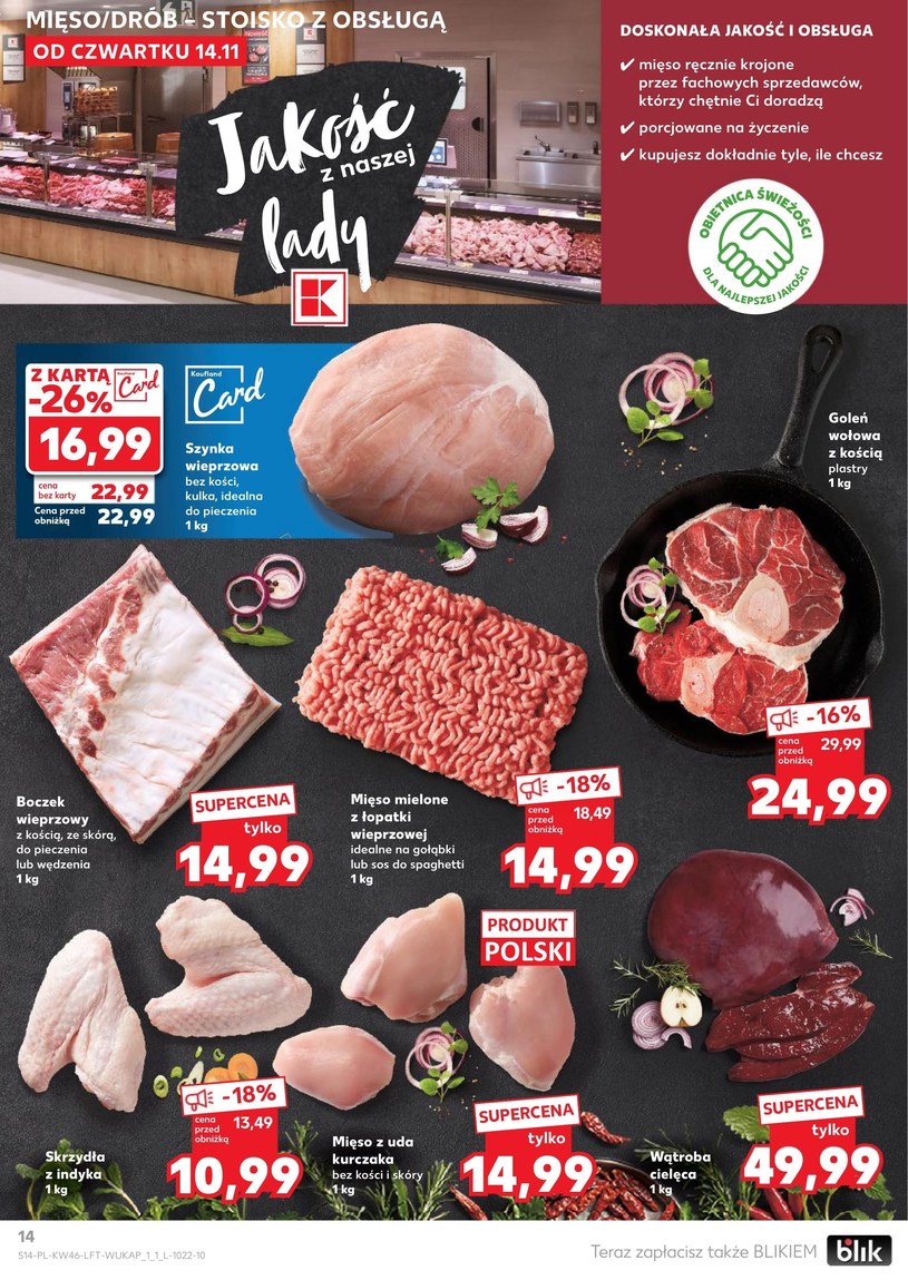 Gazetka: Oferta promocyjna sieci Kaufland - strona 14