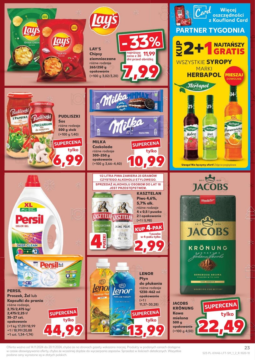 Gazetka: Oferta promocyjna sieci Kaufland - strona 23