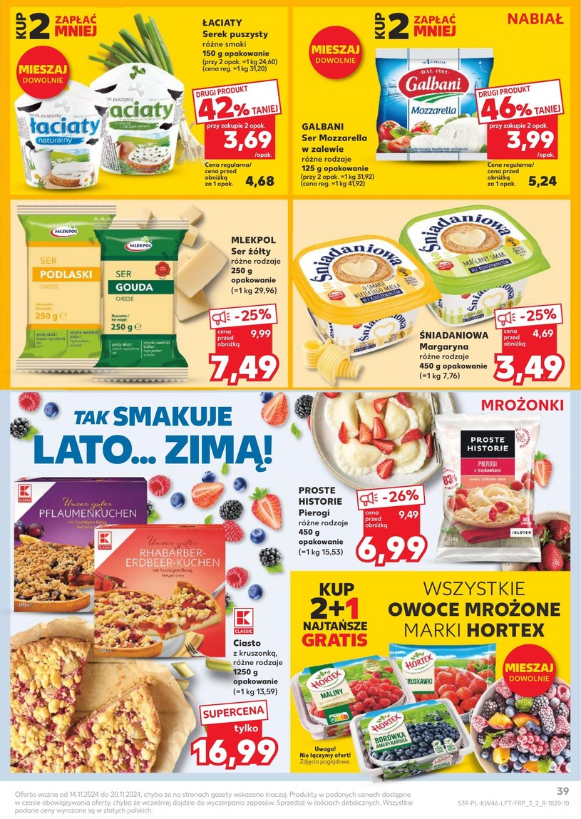 Gazetka: Oferta promocyjna sieci Kaufland - strona 39