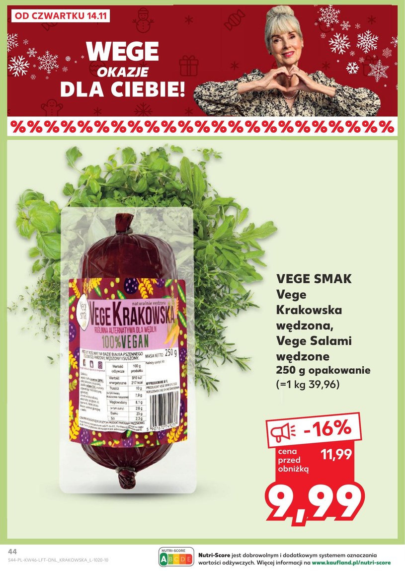 Gazetka: Oferta promocyjna sieci Kaufland - strona 44