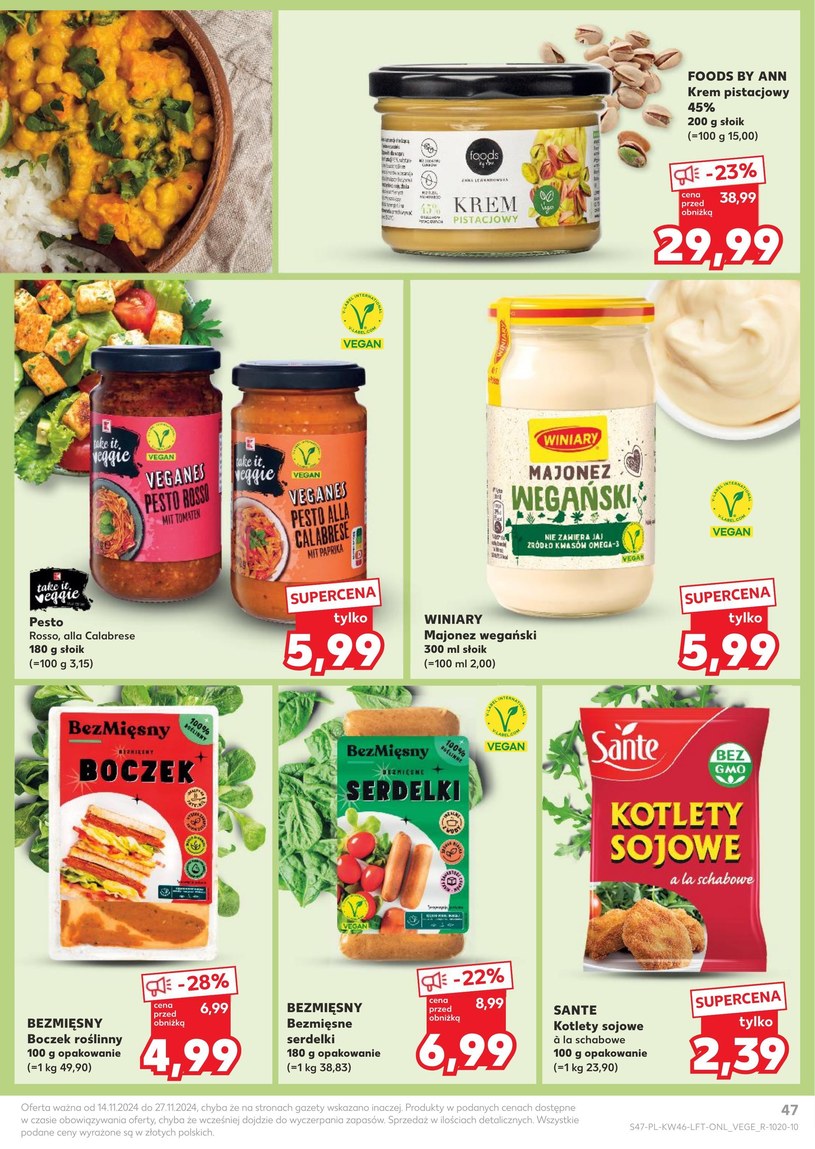 Gazetka: Oferta promocyjna sieci Kaufland - strona 47