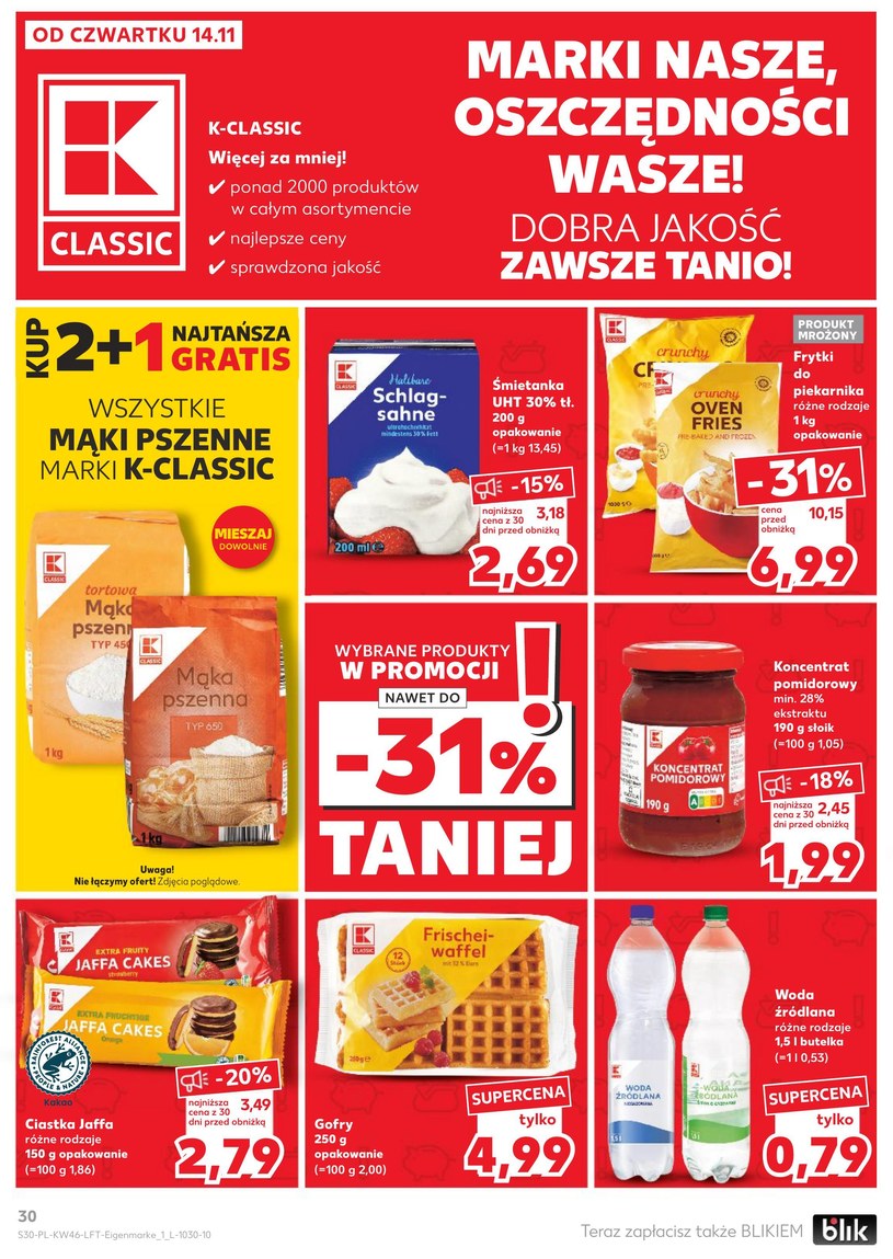 Gazetka: Kaufland - naprawdę niskie ceny! - strona 30