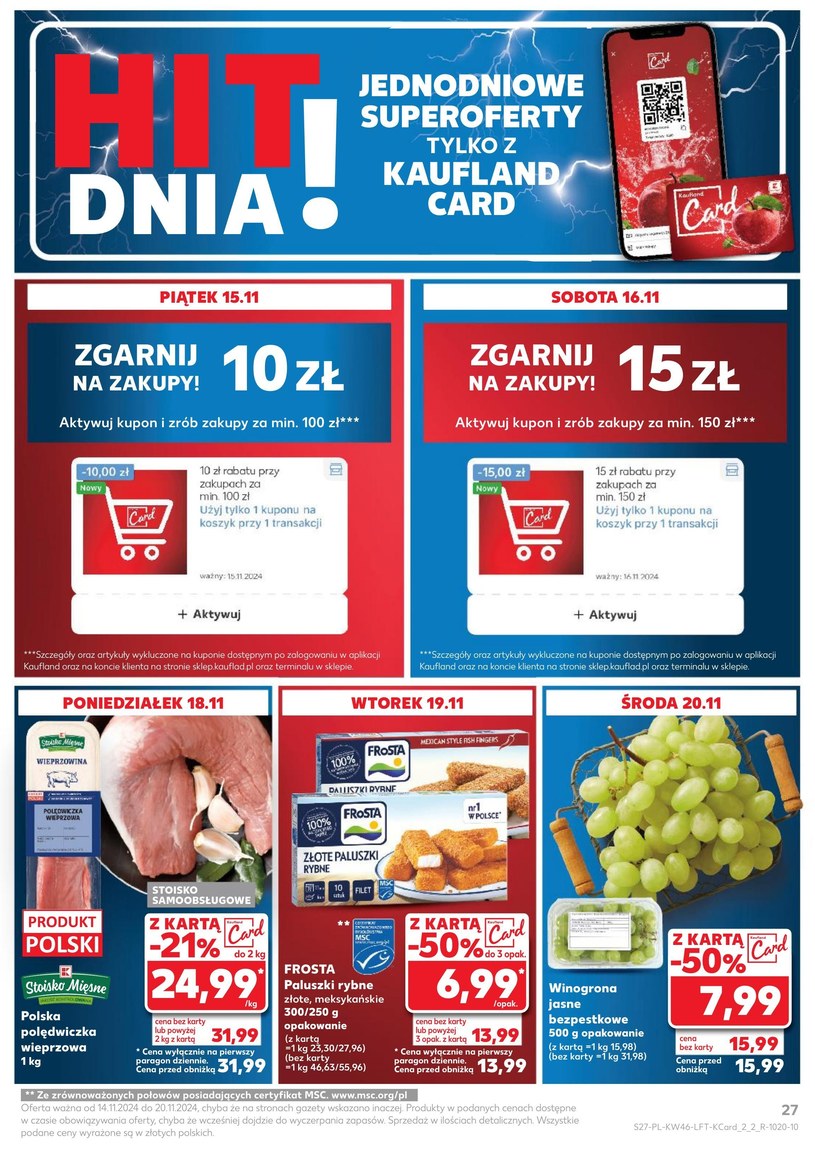 Gazetka: Kaufland - naprawdę niskie ceny! - strona 27