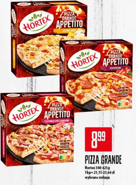 Hortex Grande Appetito Pizza pepperoni 390 g