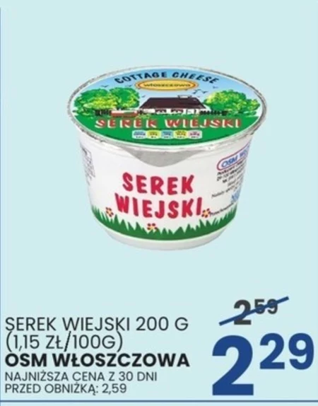 Serek wiejski OSM Włoszczowa