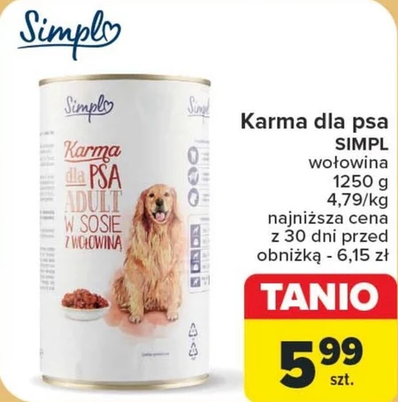 Корм для собак Simpl